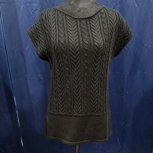 ANTONIO MELANI Black Knit Sweater